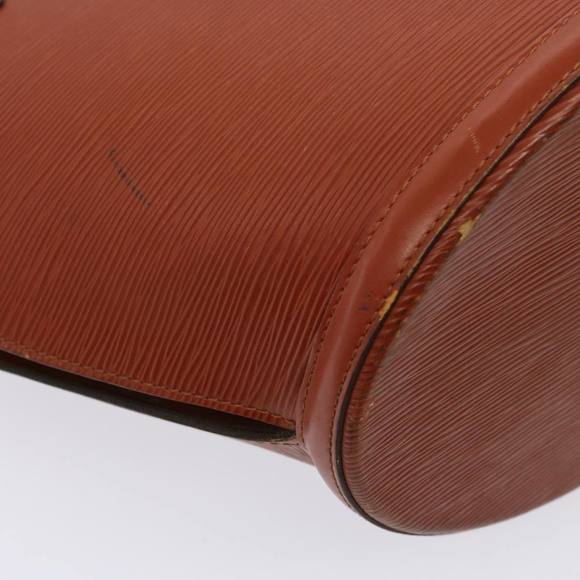 LOUIS VUITTON Epi Saint Jacques Shopping Shoulder Bag Brown M52263 LV Auth 76529 - Picture 9 of 16